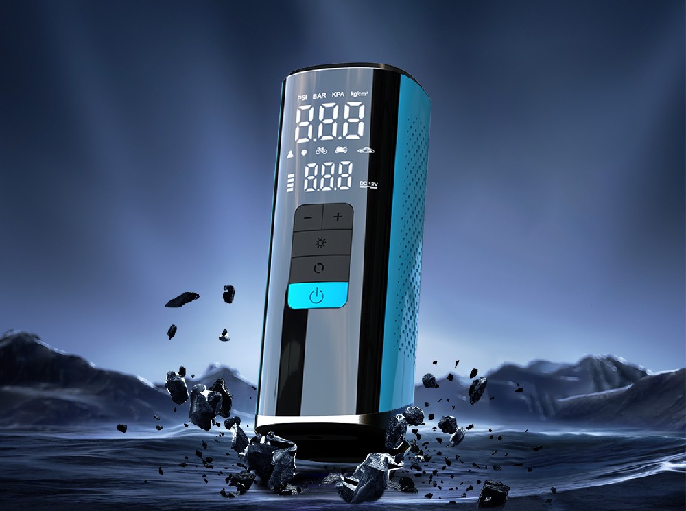 V1 Portable Wireless Fast Charging Air Pump for Vehicles