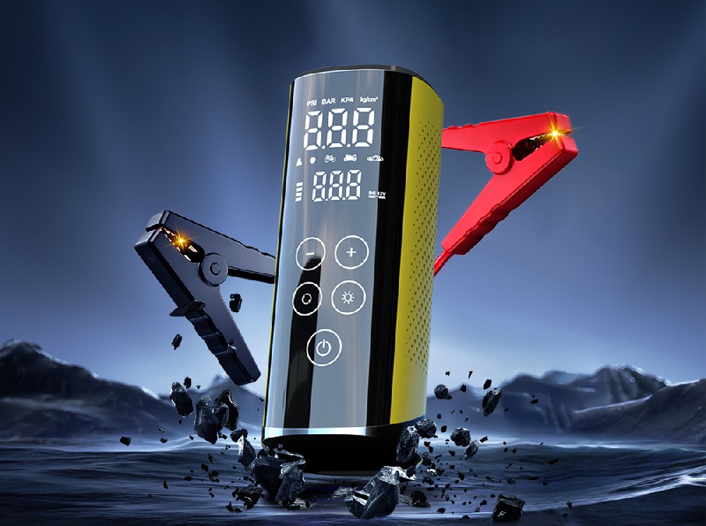 V1 Touch-inflating battery booster pump