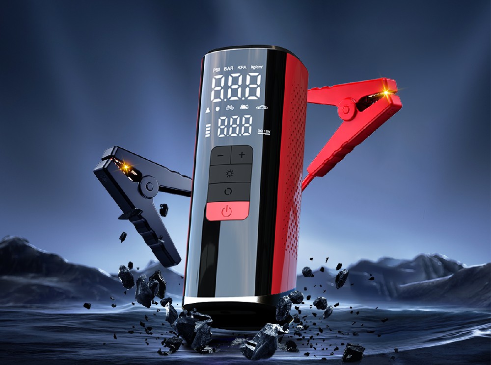 V1 Car-mounted jump start and air inflation pump